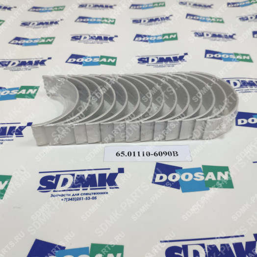Вкладыш коренной DOOSAN 210W 65.01110-6090В 2