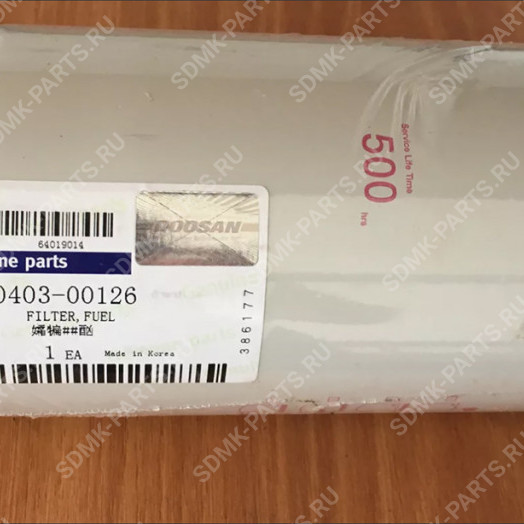 Фильтр топливный K1015392, 65.12503-5026, 65.12503-5026A, 400504-00078, CX561,FF5485 DOOSAN DX420A 400403-00126 2