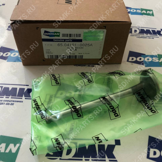 Клапан выпускной DOOSAN DX225LCA 65.04101-0025A 1