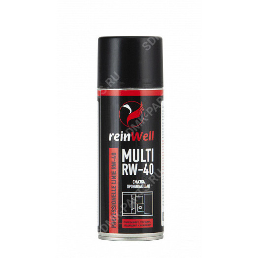 ReinWell Универсальное средство (смазка проникающая) MULTI RW-40, 0.4л